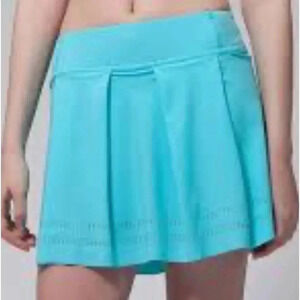 Ivivva girls lined pleated active/tennis skirt, skort size 12